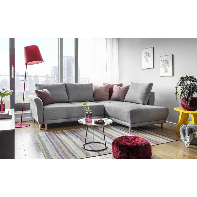 Isabelline Ecksofa Sincere mit Bettfunktion & Bewertungen | Wayfair.de